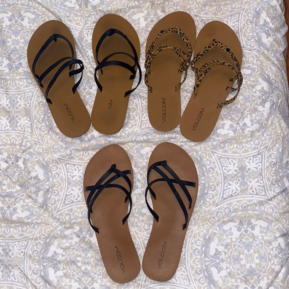Volcom Flip flop bundle